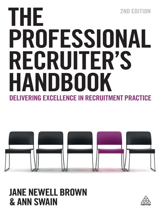 Title details for The Professional Recruiter's Handbook by Jane Newell Brown - Available